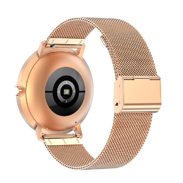 Reloj Inteligente 23 Luxe Gold - Malla Metálica Gold - Imagen 3